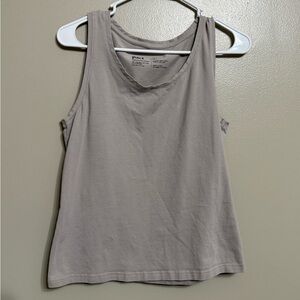 Pact Women's Taupe Tank Top